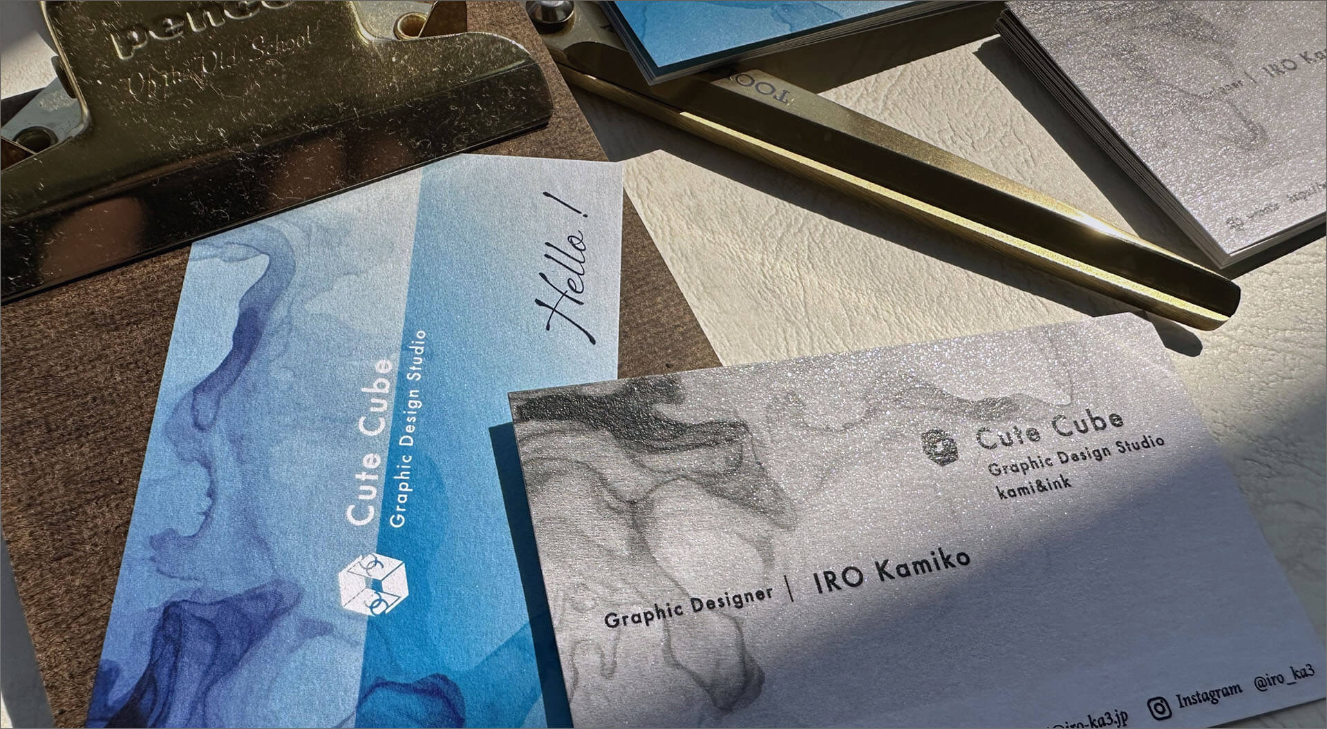 あたらしい名刺はイロんなカミで | 名刺印刷は印刷らくらくオンデマンドの「IRO-Ka3.jp」におまかせください！